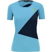 Karpos Nuvolau Short Sleeve Jersey Bleu S Femme