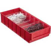 Allit ProfiPlus ShelfBox 400B Boîte de rangement Rouge Rectangulaire Polypropylène (PP) (456551)