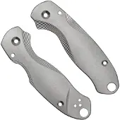 Flytanium Spyderco Para 3 Scales, Lotus Titanium, plaquettes de manche