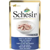Schesir thon avec bar (gelée) pâtée pour chat (sachets)