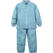 CeLaVi Ensemble thermique basique uni Enfant Celavie Cerulean