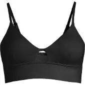 Casall Femmes, Bikini, Triangel-Bikinioberteil mit Cut-Outs, Noir, (36)