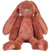 Happy horse Doudou lapin Richie brun rouille - Lapin en peluche 38cm