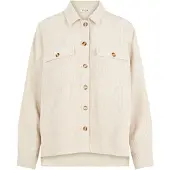 Pieces Chemisier 'PCEffi' beige