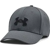 Under Armour Casquette Ajustable Homme Blitzing, (012) Gris Pitch / Noir, Taille Unique