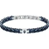 Maserati Jm422atz 21.5 Cm Bracelet Argenté Homme