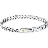 Maserati Jm422avd 22 Cm Bracelet Argenté Homme