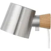 Normann Copenhagen Rise Applique Stainless Steel | With Cable