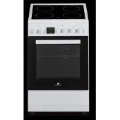 Continental Edison CECV50FCW Cuisinière Blanc/noir