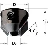 Cmt 316.070.11 Stecknuss 16mm D2: 7mm rechts (16 millimètres)
