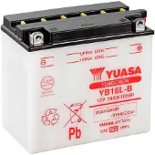 Yuasa Yb16l-b-dc Agm Battery Clair