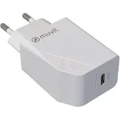Muvit MCACC0014 Chargeur pour appareils mobiles Universal WhiteCurrent Alternate Fast Charging Interior