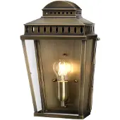 Elstead Lighting Applique d'extérieur en laiton vieilli, E27, 60 W, Mansion House Elstead