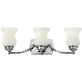 Elstead Lighting Applique murale Constance, chrome poli, 3xG9x3W, métal, dimensions : 18,4 x 58,4 x 17,8 cm, IP44,