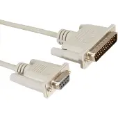 Roline Câble pour modem, 9pol. BU - 25pol. ST (3 m)
