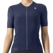 Castelli Premio Short Sleeve Jersey Bleu M Femme