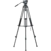 Libec Tripode vidéo TH-Z (Métal), Trépied, Noir