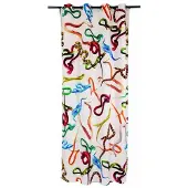Seletti Rideau serpents blanc