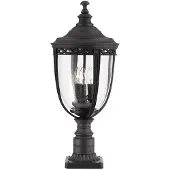 Elstead Lighting Lampadaire 63 cm English Bridle 3xE14 noir Feiss FE-EB3-L-BLK