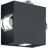 Elstead Lighting Applique d'extérieur noire avec LED intégrée 10 W Agner Elstead