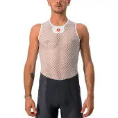 Castelli Core Mesh 3 Sleeveless Base Layer Blanc L-XL Homme