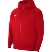 Nike Park Fleece Full Zip Sweatshirt Rouge 13-15 Years Garçon