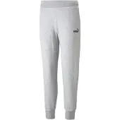 Puma Pantalon de sport 'Essentials' gris chiné / noir