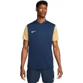 Nike Tiempo Premier Ii Short Sleeve T-shirt Bleu L Homme