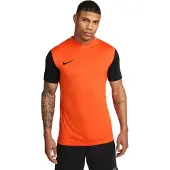 Nike Tiempo Premier Ii Short Sleeve T-shirt Orange M Homme
