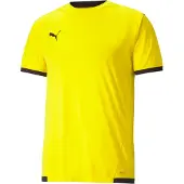 Puma Teamliga Maillot Hommes Manches Courtes - Jaune / Noir