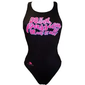 Turbo With Passion Swimsuit Gris XL Femme