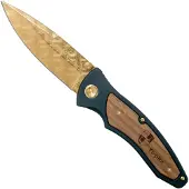 Böker Germany Couteau pliant Tirpitz-Damascus Gold