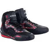 Alpinestars FQ20 Faster-3 Rideknit Noir Bright Rouge Chaussures Taille US 8