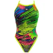 Turbo Kriptonite Swimsuit Jaune 9-10 Years Fille