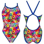 Turbo Lucky Race Revolution Swimsuit Rose 7-8 Years Fille