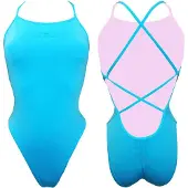 Turbo Patron Sirene Swimsuit Bleu L Femme