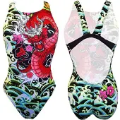 Turbo Maillot de bain 1 pièce femme Dragon