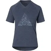 Giro Arc Short Sleeve T-shirt Bleu S Femme