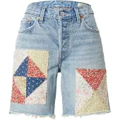 Levi's 501 90s Denim Shorts Bleu 28 Femme