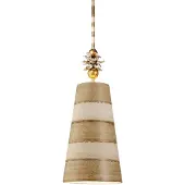 Flambeau Suspension Anemome marron-gris-crème 1xE27x60W métal dim. : 133,9 x 22,2 x 22,2 cm IP20