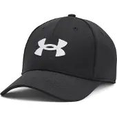 Under Armour Casquette de sport 'Blitzing Low' noir / blanc