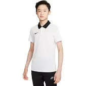 Nike Dri Fit Park Short Sleeve Polo Blanc 13-15 Years Garçon