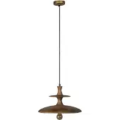 Dutchbone Suspension Lampe Cath L Walnut (E27)