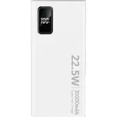 Sign Super Powerbank 30 000 mAh, 22,5 W - Blanc