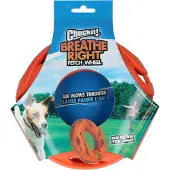 Chuckit! Breathe Right Fetch Wheel 800g Toy Orange