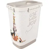 Flamingo June Food Container Blanc 10L