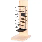 Laroy Râtelier à foin Duvo+ en bois et métal noir