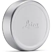 Leica Bouchon de protection objectif E49 pour Appareil photo compact Q3 Argent