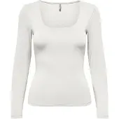 ONLY T-shirt 'ONLEA' blanc cassé