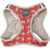 Fuzzyard Step In Fresh Kicks Dog Harness Rouge L